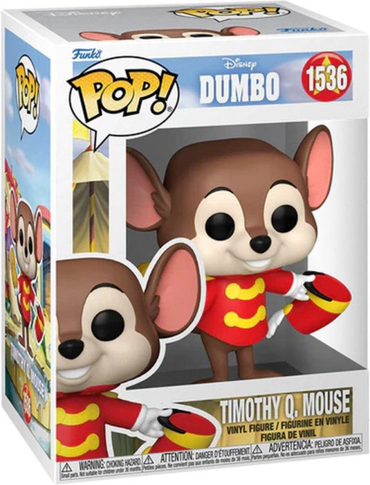 Funko dumbo timothy q. mouse vinylfiguur 1536 unisex pop! - meerkleurig - standard