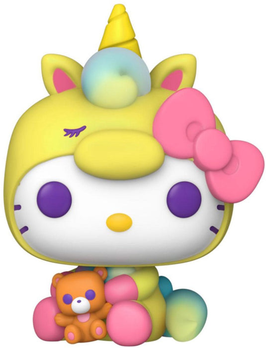 Funko pop! hello kitty - unicorn party vinyl figuur - verzamelobject