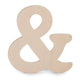 Darice • uitgesneden houten letter 10,8cmx5mm