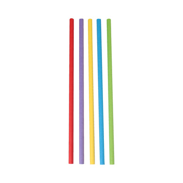 Depa drinkrietje assorti papier 200x6 mm fsc (250 stuks)
