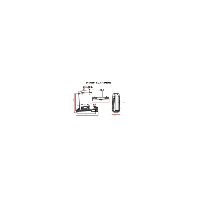 Load image into Gallery viewer, Pro-user fietsendrager diamant sg3 fixmatic
