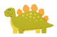 Darice • geschilderde houtvorm t-rex dino
