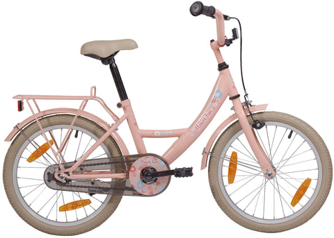 bike bfk 18" girls flower fun pink