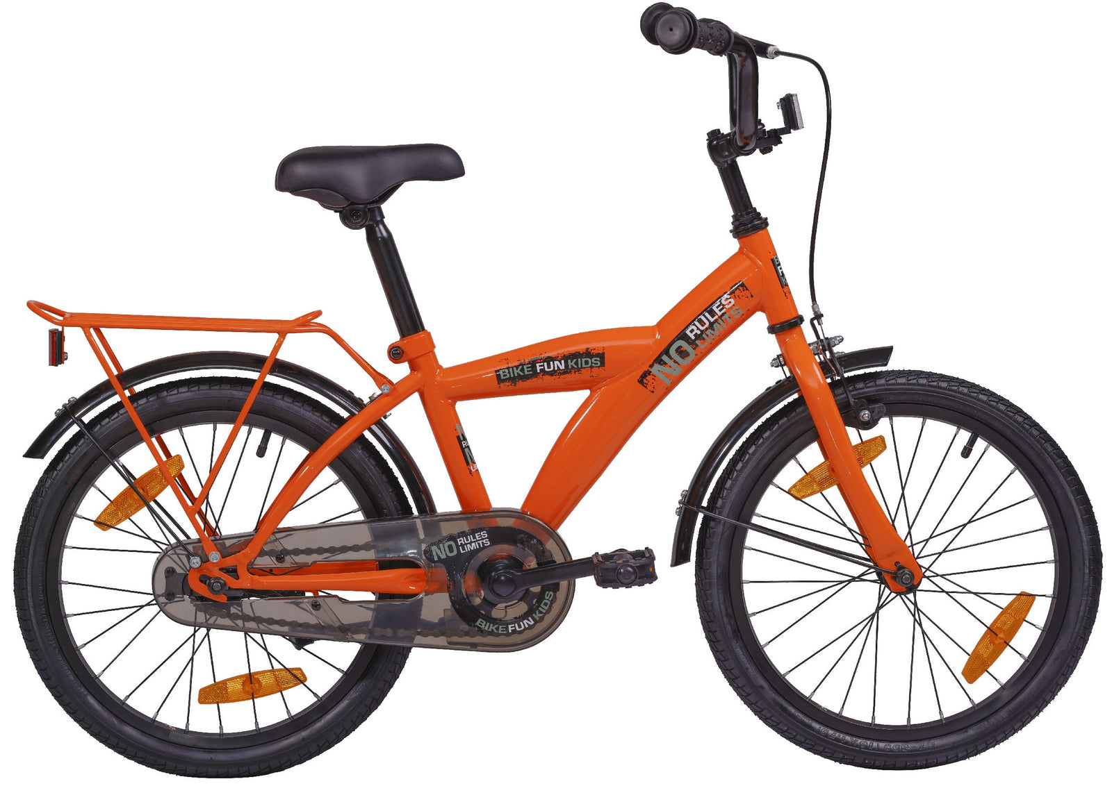 bike bfk 18 "boys no limit orange