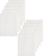 Meyco baby uni hydrofiele doeken - 10-pack - biologisch - white - 80x80 cm