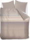 Beddinghouse lenny dekbedovertrek - eenpersoons - 140x200 220 cm - naturel