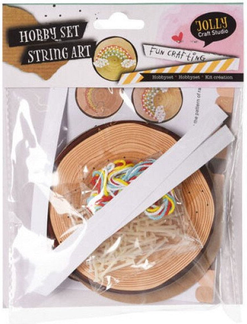 Load image into Gallery viewer, Koopman string art hobbyset creatieve knutselset voor kinderen.
