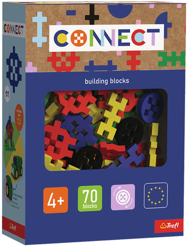 Trefl connect connect - bouwblokken 70 - standaard meerkleurig_fsc mix 70%