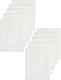 Meyco baby uni hydrofiele doeken - 10-pack - white - 70x70cm
