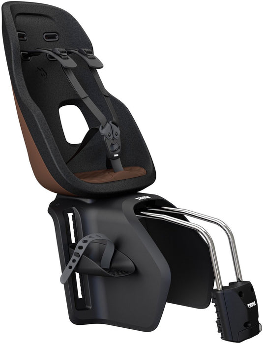 Thule yepp nexxt 2 maxi – fietsstoeltje - achterzitje - frame montage - brown
