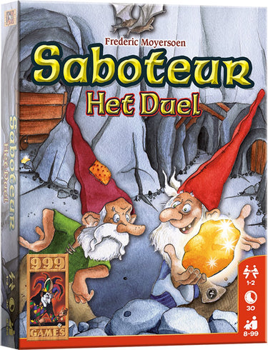 999games 999 games - saboteur - het duel - kaartspel - voor 2 spelers