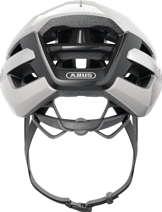 Abus powerdome - fietshelm shiny white m (54 - 58 cm)