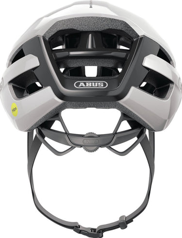 Abus powerdome fietshelm mips shiny white