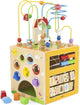 Viga toys - speelkubus - groot - met kralenframe