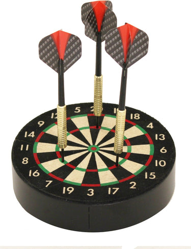 Engelhart sisal dart dock 15 cm – mini dartbord voor dartpijlen – dartpijl houder van sisal – dart accessoire – longfield