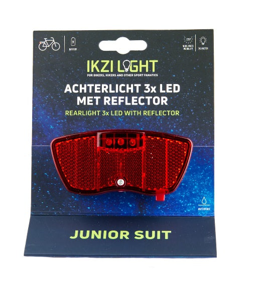 Load image into Gallery viewer, Ikzi light achterlicht drager junior 3xled
