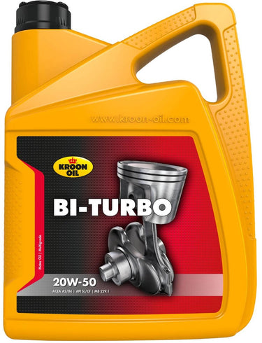 Kroon-oil bi-turbo 20w-50 - 00340 | 5 l can bus