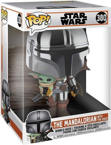 Funko pop star wars: jumbo mandalorian with the child pop #380