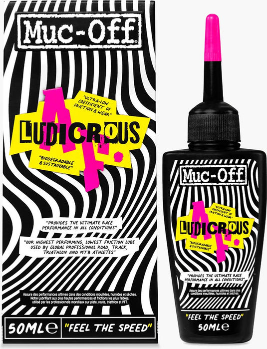 Muc--off muc-off ludicrous af - kettingolie - 50ml - smeermiddel voor racefiets en mountainbike - biologisch afbreekbaar - lage wrijving