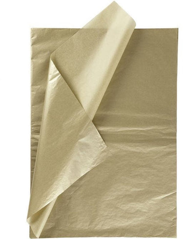 Creativ company tissuepapier goud 6 vellen 14 gr, 50x70cm