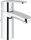 Grohe eurostyle cosmopolitan wastafelkraan - standaard uitloop - met trek-waste - chroom - waterbesparend
