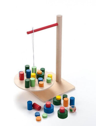 Longfield houten balans weegschaal spel