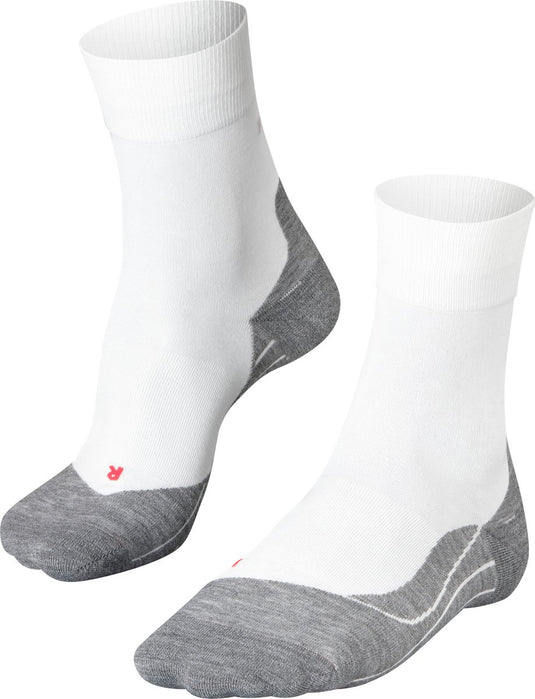 Falke ru4 anti-blaar katoen functioneel materiaal hardloopsokken dames wit - maat 41-42