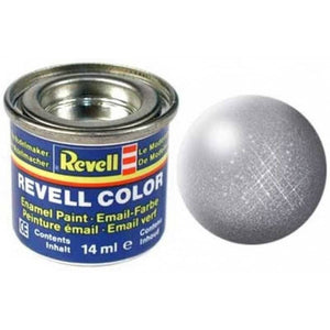 Revell - modelbouwverf nr 91 ijzer metallic
