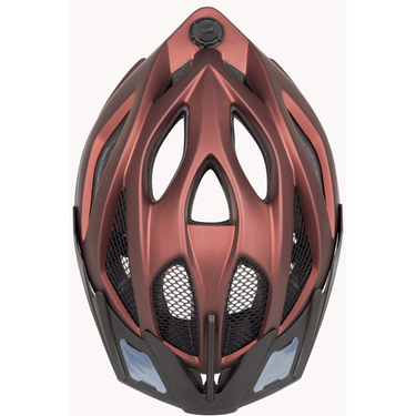 Ked fietshelm spiri ii trend m (52-58cm) - mat rood