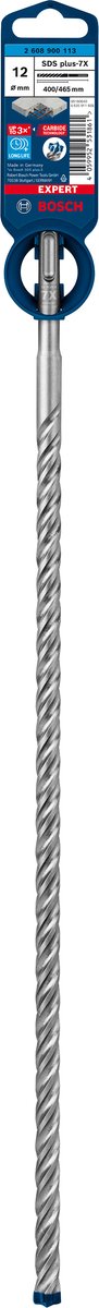 Bosch expert sds plus-7x hamerboor 12 x 400 x 465 mm