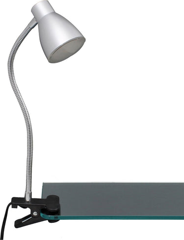 Briloner - led-klemlicht leeslamp flexibele arm 2,5w titaniumkleurig metaal-kunststof