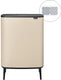 Brabantia bo touch bin hi prullenbak - 2 x 30 liter - afvalscheiding - soft beige