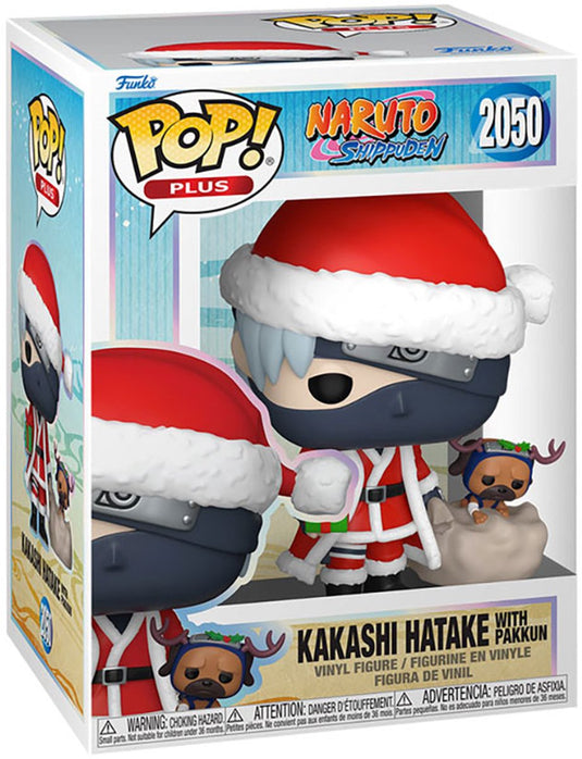 Funko naruto kakashi hatake with pakkun vinylfiguur 2050 unisex pop! - neutraal - standard