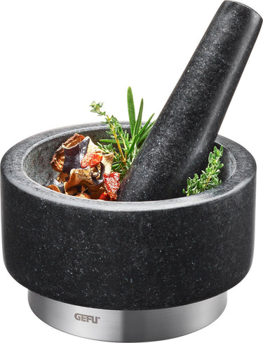 Gefu x-plosion® vijzel - granieten vijzel met stamper - ø 17 cm