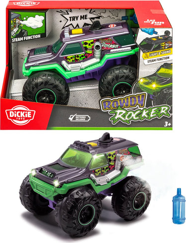 Dickie toys - modelauto rowdy rocker - licht en geluid - 22cm