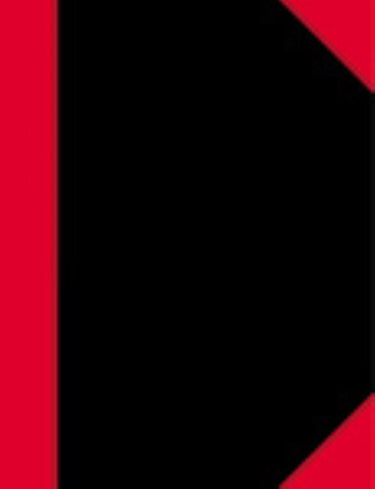 Merkloos sans marque schrijfblok bantex 100302814 rood