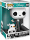 Funko pop! disney: jumbo the nightmare before christmas - jack skellington with zero pop (25cm) #809