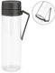Brabantia make take drinkfles met fruitfilter - 500 ml - dark grey