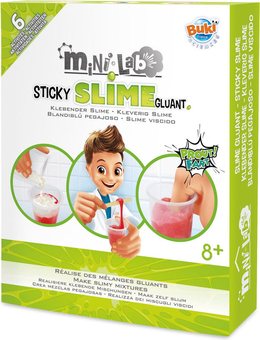 Buki france buki - mini lab - sticky slime - experimenteren