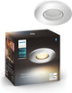 Philips hue adore - led inbouwspot - badkamerverlichting - gu10 fitting - bevat 1 inbouwspot incl. lamp - aanpasbaar wit licht - chrome - ip44: spatwaterdicht - ø 930mm - slimme verlichting