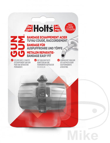 Holts reparatieset gum gum flexiwrap 12,2 cm staal zilver