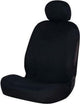Car plus stoelhoes unicorn universeel polyester zwart