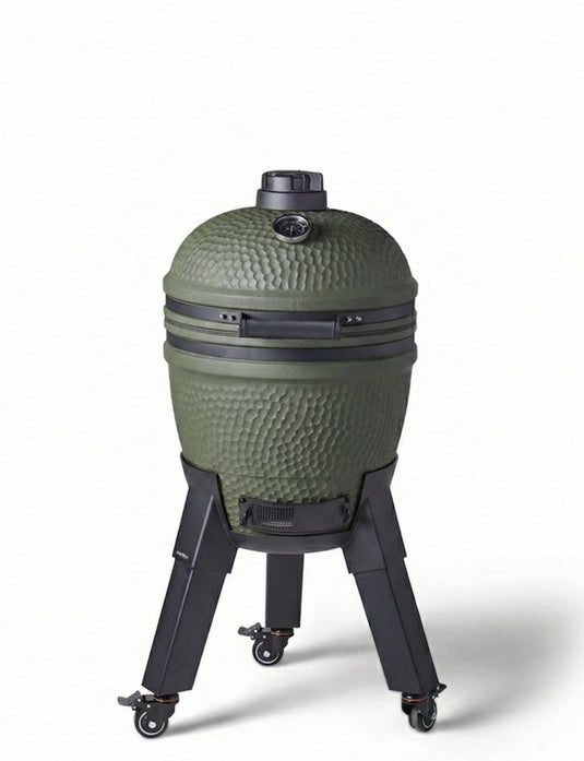 Moddern - green original - met aluminum zwarte poten met wielen met rem - 8 tot 12 personen