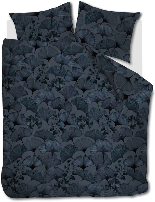 Beddinghouse presca dekbedovertrek - tweepersoons - 200 x 200 220 cm - blauw