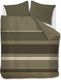 Beddinghouse fera dekbedovertrek - tweepersoons - 200 x 200 220 cm - groen