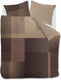 Beddinghouse lovis dekbedovertrek - tweepersoons - 200 x 200 220 cm - terra