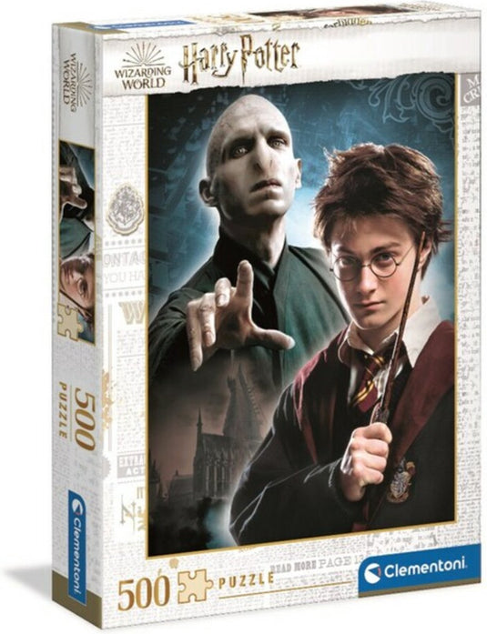 Clementoni - puzzel 500 stukjes - harry potter hoge kwaliteit legpuzzel voor kinderen en volwassenen