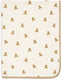 Jollein baby deken wieg - 75x100cm - little waffle - mini teddy bear