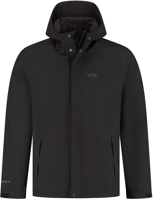 Kjelvik outdoorjas berg zwart