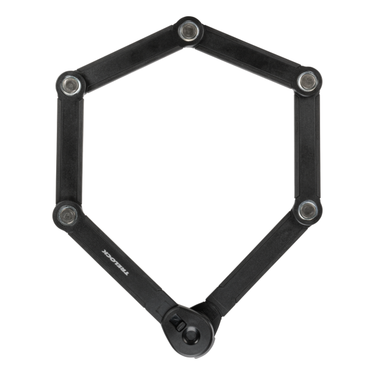 Trelock vouwlsot fs 580 toro x-press air-tag 90cm - zwart